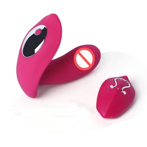 Vibrador para bragas portátil, consolador inalámbrico con Control remoto, estimulador de clítoris impermeable, masajeador vaginal