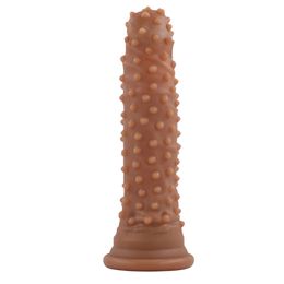 Draagbare riem op realistische dildo penisvergroter G-spot stimulator stimulator sexy speelgoed voor koppels Lesbische masturberen