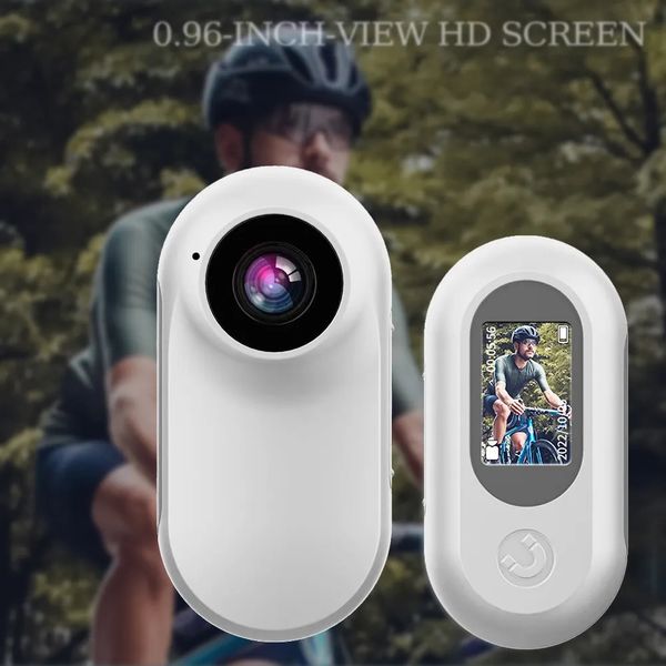 Caméras résistantes aux intempéries Action Anti-secousse Mini caméra 1080P Full HD Tête d'attraction magnétique Mouvement DV Sport Enregistreur vidéo Casque Vélo 231030