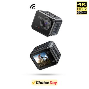 Le telecamere resistenti alle intemperie CeraSte Mini 4K60fps Ultra HD Action Camera V8 20MP WiFi 170d 10m 10m Body impermeabile di registrazione video Sports DV Cam 231025