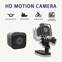 Caméras résistantes aux intempéries SQ28 Mini caméra de sport étanche extérieure DV Vision nocturne infrarouge enregistreur de voiture portable haute définition petit 231025