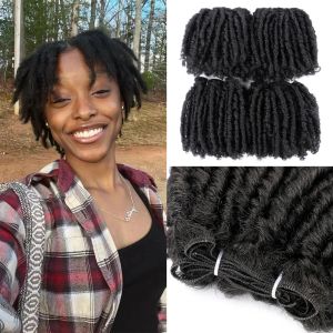 Weave Belle Show Dreadlock Haarbundels 6 Inch Synthetisch Haar Weave Bundels Dreadlock Haar Weven Afro Twist Haar Inslag Voor Vrouwen