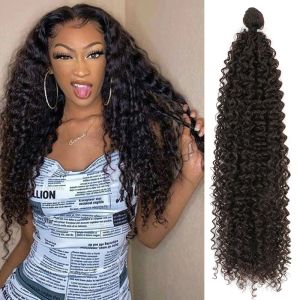 Tissage Gladys cheveux bouclés paquets synthétiques de haute qualité Jerry Curl 26 pouces paquets pour les femmes livraison gratuite