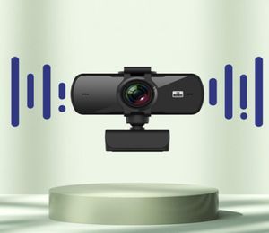 Webcam 2k Full HD 1080p web caméra automatique avec microphone web cam pour ordinateur pc