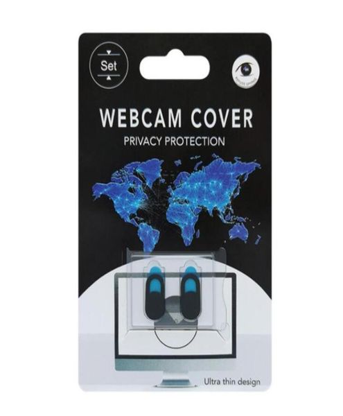 Webcam couvre la sécurité de la caméra universelle en plastique pour les ordinateurs portables web ordinateur portable autocollant3378256