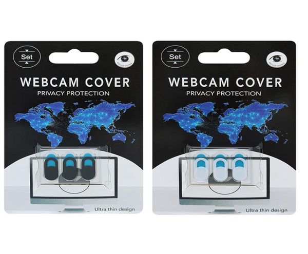 Couverture de webcam Ultra mince caméra pour caméra pour caméra de caméra d'obturation Sticker de confidentialité universelle pour téléphone portable de tablette jk2101xb3105662