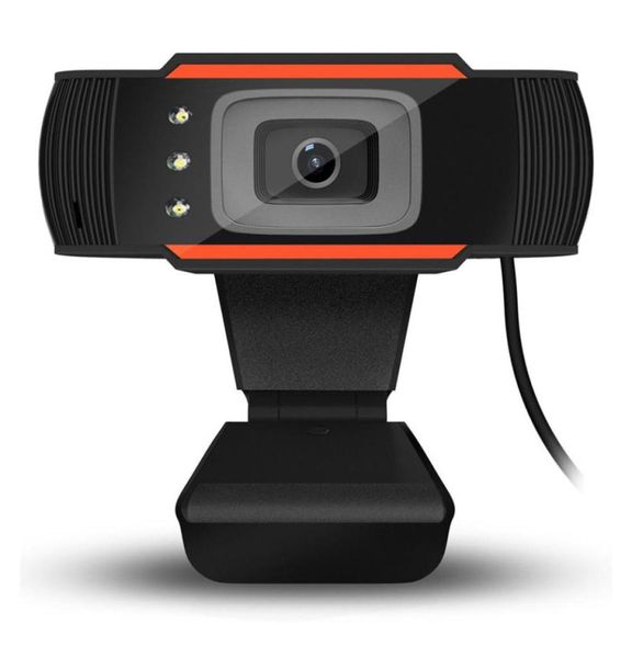 Webcam Full HD 480p USB Vidéo Gamer Camerie pour portatile ordinateur portable web cam Cam Biretin Microphone 1224 heures9788058