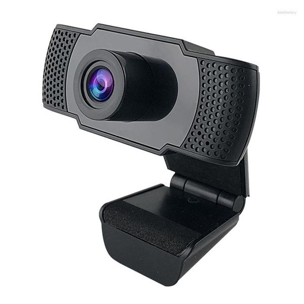 Mise au point manuelle de la webcam avec microphone Caméra plug-and-play USB pour ordinateur de bureau pour ordinateur portable