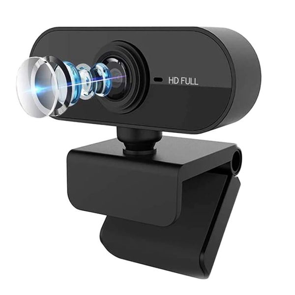 Webcams 1080p hd mini webcam avec interface USB microphone prend en charge l'ordinateur de bureau ordinateur portable adapté à la conférence d'appel vidéo en direct PC