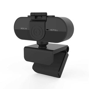 Webcams 1080p Netwerkcamera met netwerkconferentie Microfoon Autofocus 360 graden harde schijf geschikt voor YouTube -laptops voor video -opnamen J240518