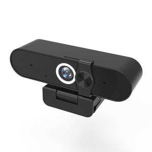 Webcams 1080P Webcam met microfoonafdekking Desktop Laptop PC Computer Vergadering Streaming Externe camera