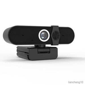 Webcams 1080P Webcam avec couvercle de microphone ordinateur de bureau ordinateur portable réunion Streaming caméra externe R230728
