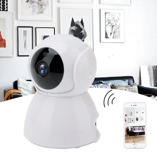 Webcams 2020 wifi hd wireless ip caméra de sécurité audio vision nocturne webcam hd vision nocturne home télécommande midi caméra