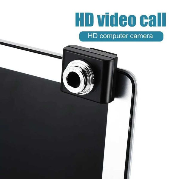 Webcams 2023 Nueva mini cámara web de alta definición Computadora multifuncional Cámaras web Computadora portátil de escritorio USB Accesorio de computadora convenienteL240105