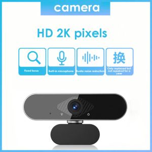 Webcams 2023 Webcam 1080p 60fps Autofocus Streaming HD Web Camera IC12S3035 met clipmicrofoon mini -camera voor laptop desktop -pc