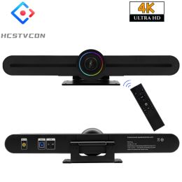 Webcams 4k webcam vidéo conférence caméra allin1 fiche usb construite en 4 micros cadrage automatique pour l'éducation à l'église réunion en direct streaming