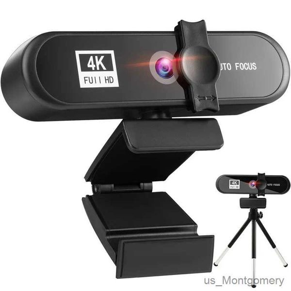 Webcams 8k 4k PC Conference PC PC webcam Autofocus usb web caméra ordinateur portable pour une réunion de bureau à la maison avec micro 1080p web cam cam