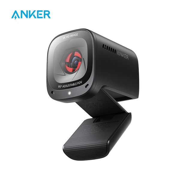 Webcams Anker PowerConf C200 2k webcam pour ordinateur portable mini caméra web usb annulant les microphones stéréo webcam 230817
