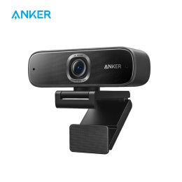 Webcams Anker PowerConf C302 Smart Full HD webcam, webcam Aipower Framing Autofocus 2k avec microphones bruits