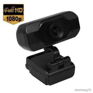 Webcams Caméra 1080p Rotation complète de la webcam Excellente qualité Mise au point automatique pour ordinateur Pc Ordinateur portable de bureau avec microphone Webcam R230728
