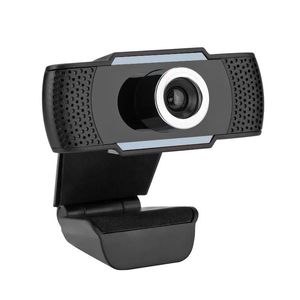 Webcams Computer 720p HD webcam intégrée Mic Mic Smart Camera USB Pro Stream Cameras pour les ordinateurs portables de bureau PC CAM Game pour Windows