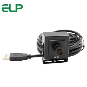 Webcams ELP 1080p HD Black Case mini caméra webcam USB 2MP pour le système de caméra de surveillance de vidéosur