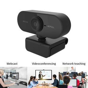 Webcams Full HD Computercamera USB2.0 Autofocus Webcam Online chatten Computercamera met ingebouwde microfoon 1,2 m kabelL240105