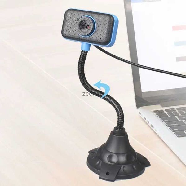 Webcams Caméra Web haute définition avec microphone à réduction de bruit pour les cours en ligne Réunion d'affaires Ordinateur domestique WebcamL240105
