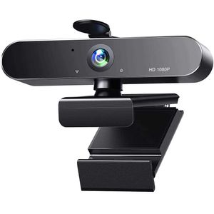Webcams K12 1080p Caméra de caméra réseau HD PC avec caméra de rotation de microphone Utilisé pour les appels vidéo et la conférence de diffusion en direct J240518