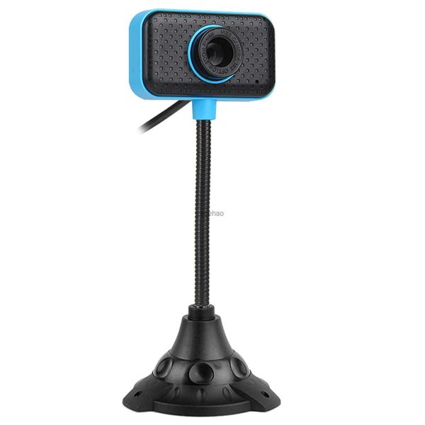 Webcams Mise au point manuelle avec correction de la lumière Webcam Configuration facile Caméra Web fiable pour ordinateurs portables Ordinateurs de bureau ComputersL240105