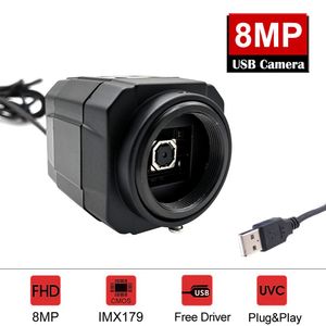 Webcams Neoolcam 8MP Autofocus hd pc webcam IMX179 CCD capteur mini boîte métallique UVC otg 8 mégapixels