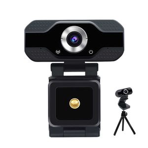 Webcams OULLX 1080P Webcam Microphone Caméra Web intelligente pour ordinateur de bureau Jeu Windows Android