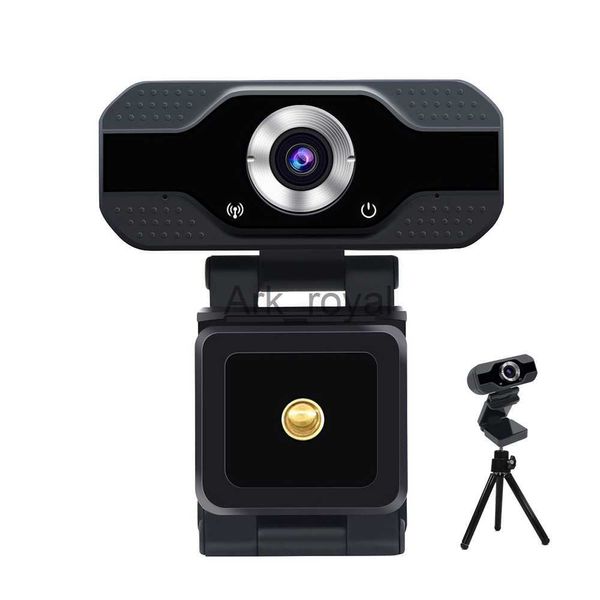 Webcams OULLX HD 1080P Webcam Microphone intégré Caméra Web intelligente USB pour XBOX Ordinateurs portables de bureau PC Game Cam Mac OS Windows Android J230720