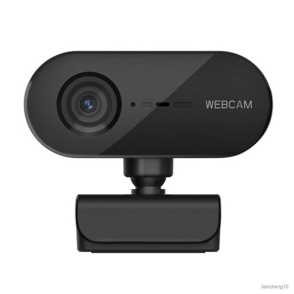 Webcams support de Rotation 720P Webcam pour caméra vidéo automatique de réduction de bruit vidéo en ligne R230728