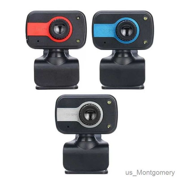 Webcams USB Computer webcam 480p webcam caméra web caméra web cam avec micphone pour ordinateur portable tablette pc de bureau rotatif 184a