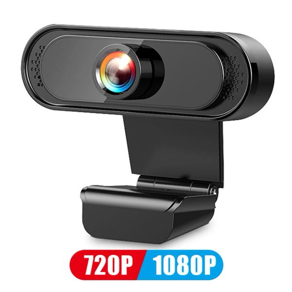 Webcams USB webcam 1080p Caméra HD complète avec microphone pour enregistrement vidéo en direct