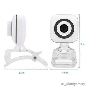 WebCams USB Webcam New HD Camera HD Computer Cam 480p para Windows XP 7 8 10 Cámara web de grabación de video con micrófono para computadora PC