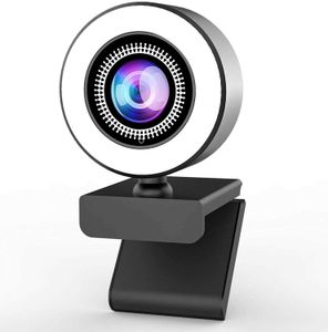 Webcams Webcam Full 2K Caméra Web Mise au point automatique avec microphone pour ordinateur portable 1080P Web pour l'étude en ligne