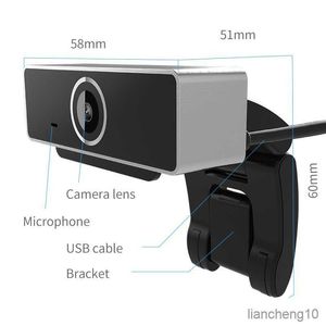 Webcams webcam mini bouche réduction du bruit complet avec microphone pour la vidéo en ligne de caméra en ligne 1080p R230728