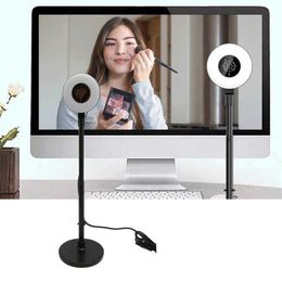 Webcams Webcam Microphone multifonction léger avec pôle rétractable pour Live