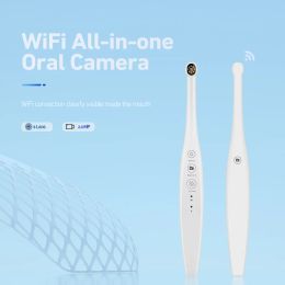 Webcams draadloze HD intraorale camera wifi inspectie endoscoop intra orale camera met 8 LED -lichten voor iOS iPhone Android