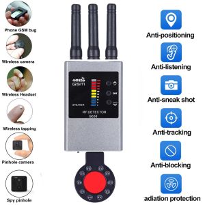Webcams Wireless RF Signal Detector Bug GSM GPS Tracker Mini Camera Finder Camera IR SCANNING AI STANDBY AUTALATIQUE DETECTION G638W