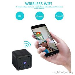 Webcams x6 mini caméra wifi wifi sportive caméra hd 1080p wireless security surveillance batter-in Battery Vision smart home micro cam