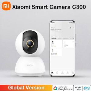 Webcams xiaomi mi caméra intelligente C300 Version globale Baby Monitor 2k 1296p Ultraclear IP Panoramic Camera HD Night Vision Webcam