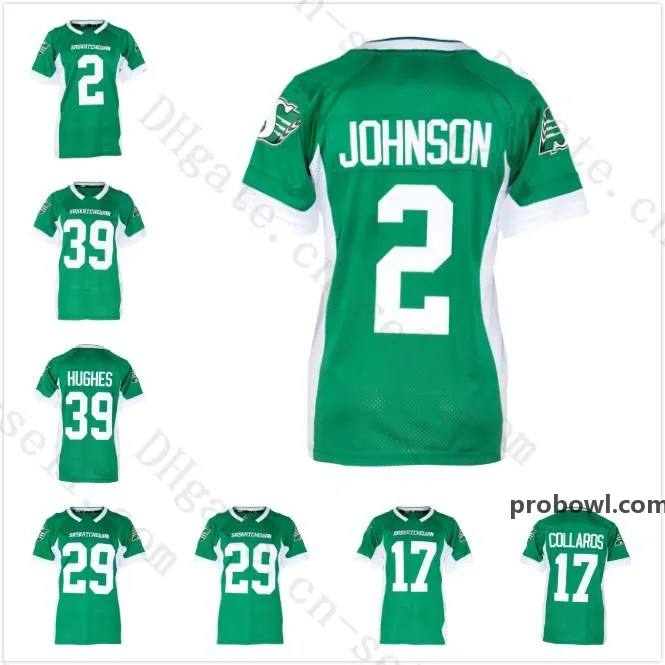 2019 New Green Saskatchewan Roughriders Custom Football Jerseys 남자 여자 청소년 Ed Blank 84 Arceneaux 9 Ryan 82 Roosevelt 모든 이름