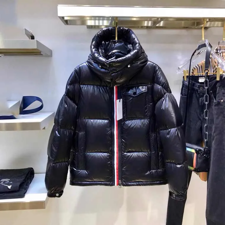 Mens down sales puffer jacket clearance