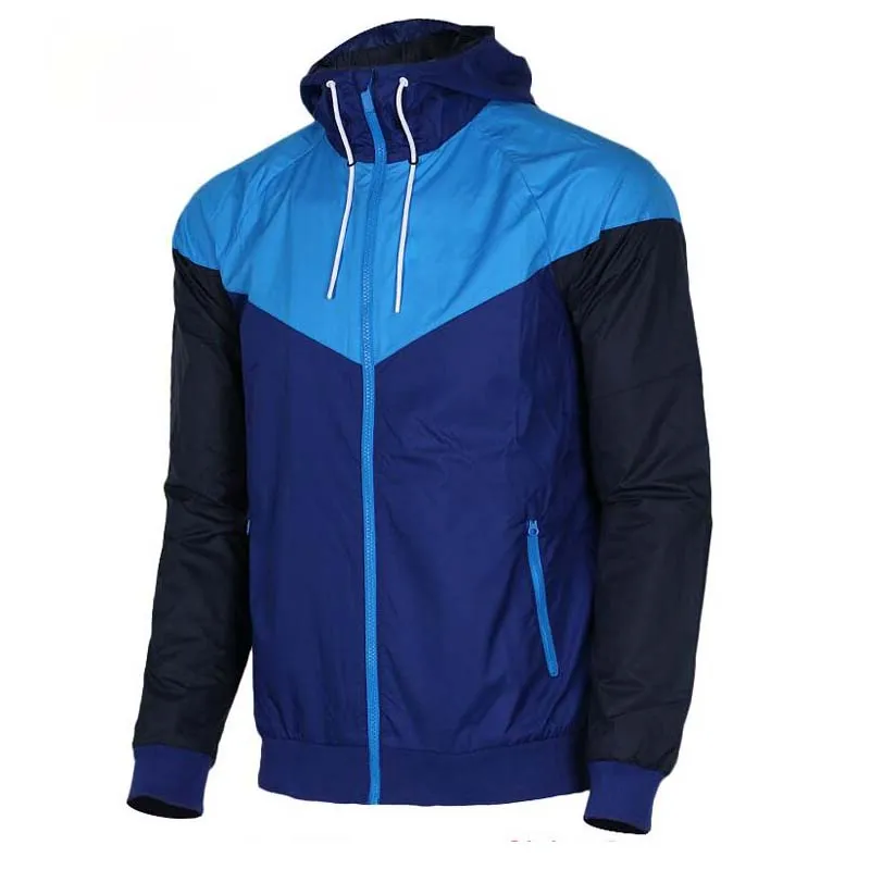 Men s Spring Autumn Windrunner Thin Jacket Coat Sports Windbreaker Jacket in Explosion Black for Couples
