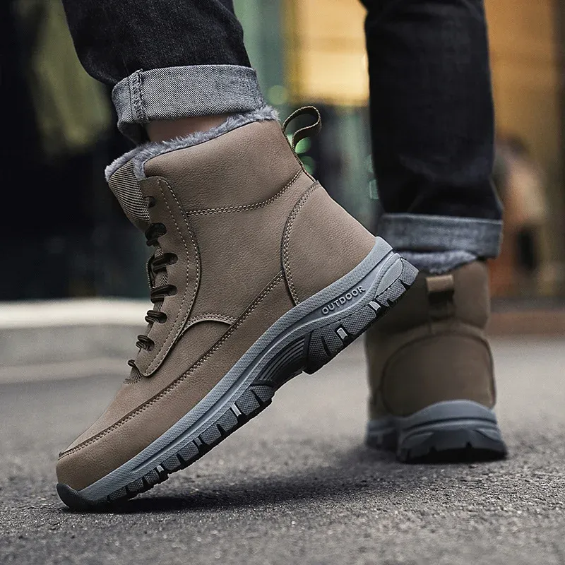 Aazon.co: Botas De Invierno Para Hobre, Ipereables, De Oda, De Invierno, Botas De Nieve