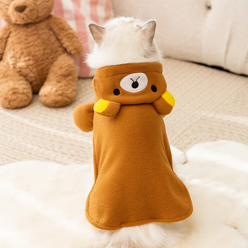 Cat Hoodie Black Cat Fleece Blanket Funny Little Animal