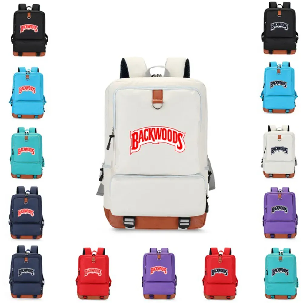 Large Capacity Backpack Color Print Travel Bag Computer Bag Backwoods Peripheral Backpack Home Accessories Wholesale 12 LL